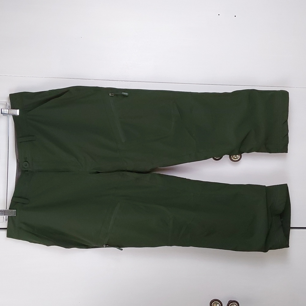 Eddie Bauer |Womens Dark Green Hiking/Trail Pants Outdoors Performance S.12P